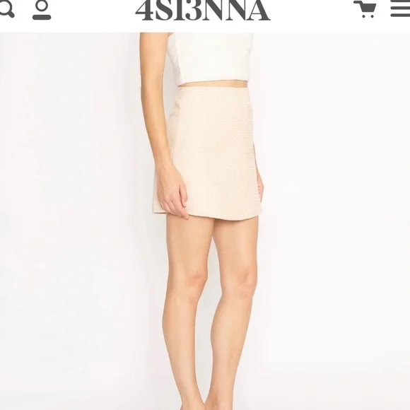 4si3nna High Rise Mini Skirt - Picture 3 of 10